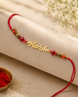 Gold Name Rakhi