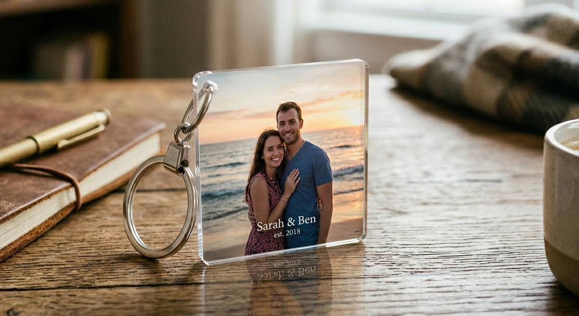 Acrylic key chain
