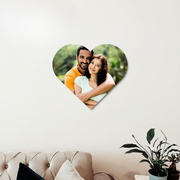 Heart Acrylic Photo Frame - RainbowCustoms