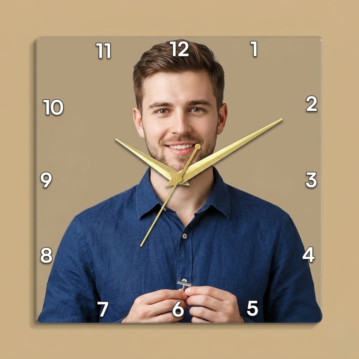 Acrylic clock